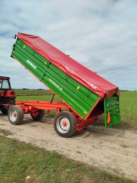 Przyczepa wywrotka Bunge 3 strony ( d55 d47 hl 8011 thk Krone diedam )