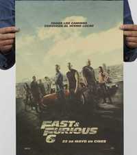 Plakat z filmu Szybcy i Wściekli 6 Fast and Furious 51x36cm
