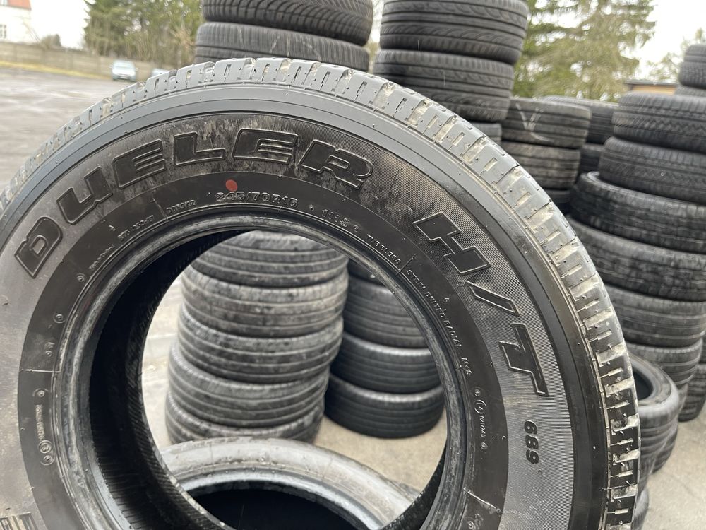 2xBridgestone 245 70r16., 2018 7.8mm