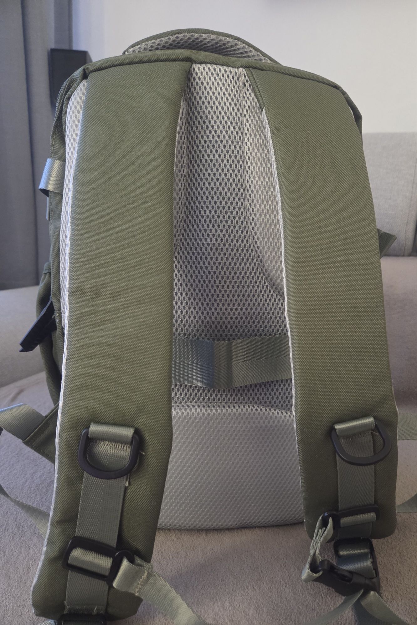 Mochila Caqui hexagono