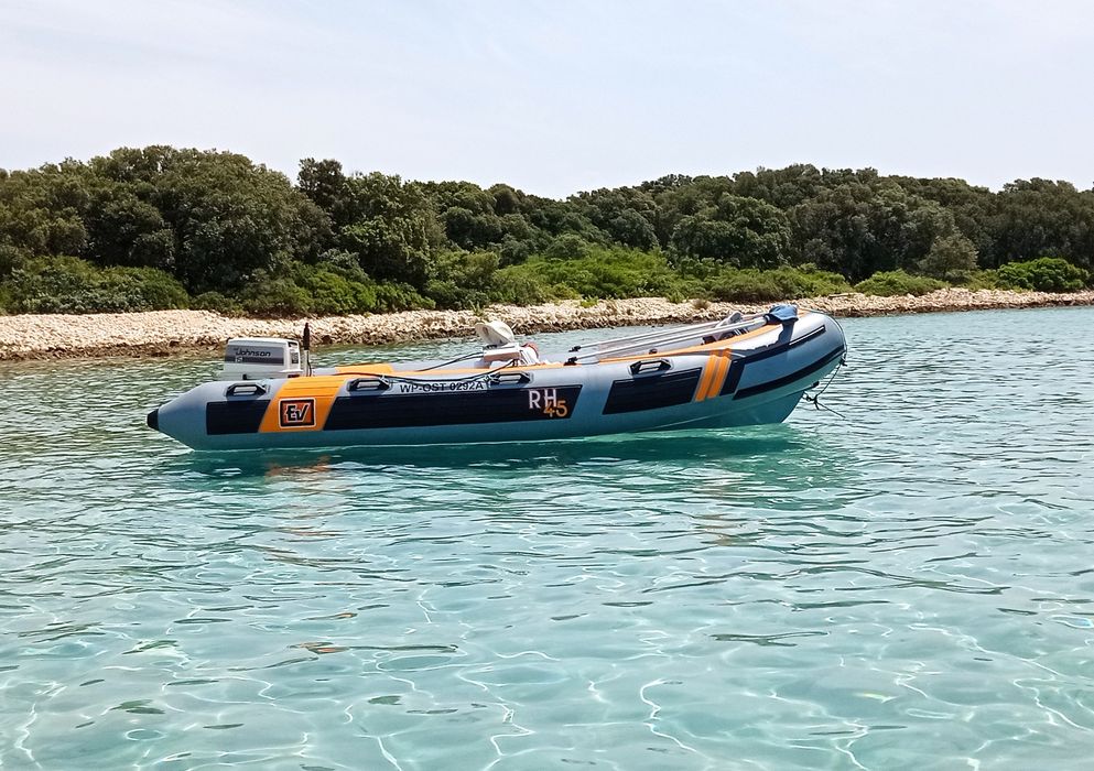 Rib eurovinil rh45 łódź motorowa ponton