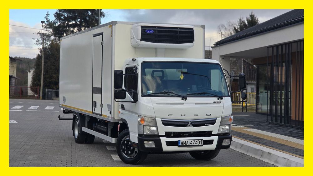 FUSO MITSUBISHI FUSO CANTER 7C15 ❗️❗️SILNIK IVECO / IGLOOCAR 6.20M 12EP / DMC 7.5T / CARRIER XARIOS 500 / SALON POLSKA / CHŁODNIA / MROŹNIA / -25 +25 / GRZANIE / ZASILANIE 230V / BLIŹNIAKI / DRUKARKA / RAMA / CABSTAR MAXITY   JAK NOWY ❗️❗️