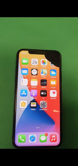 Lcd iphone x do zgrania danych lub urzytku