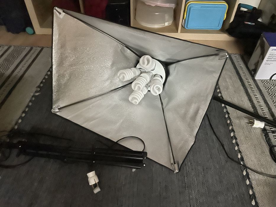 Holofotes fotografia estudio