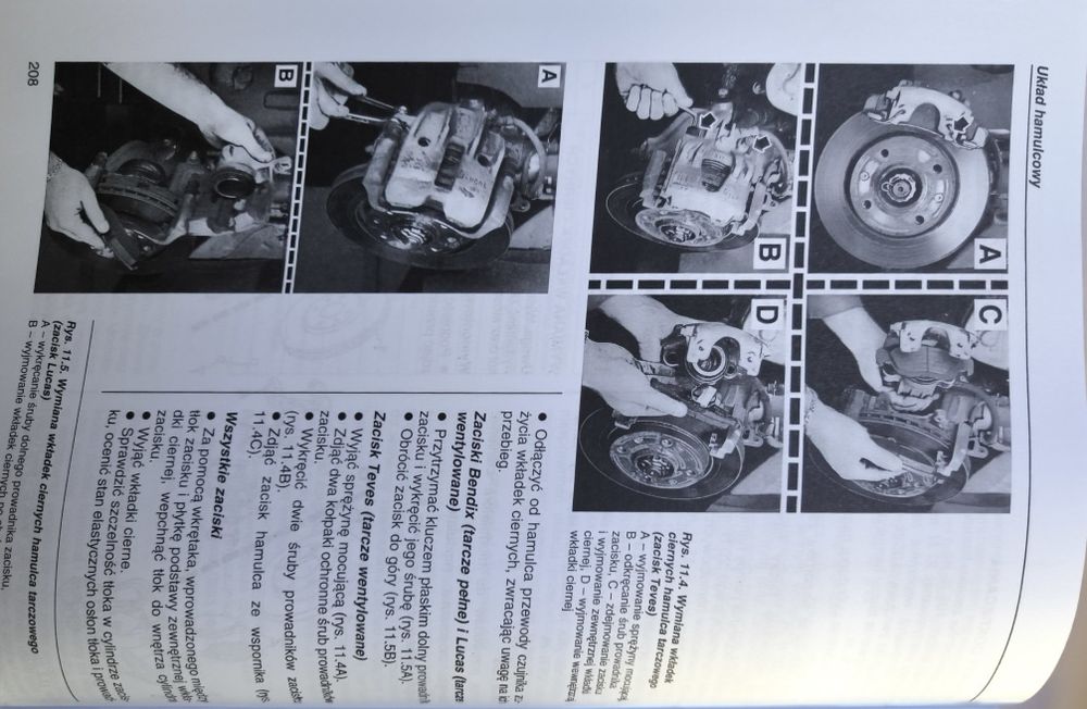 Książka napraw Citroen Xsara w języku polskim WKŁ sam naprawiam