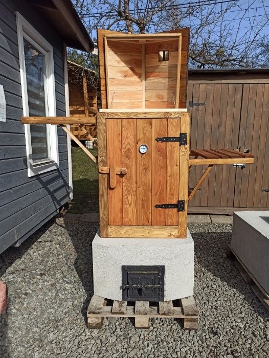 Wędzarnia ogrodowa  80\80 2w1