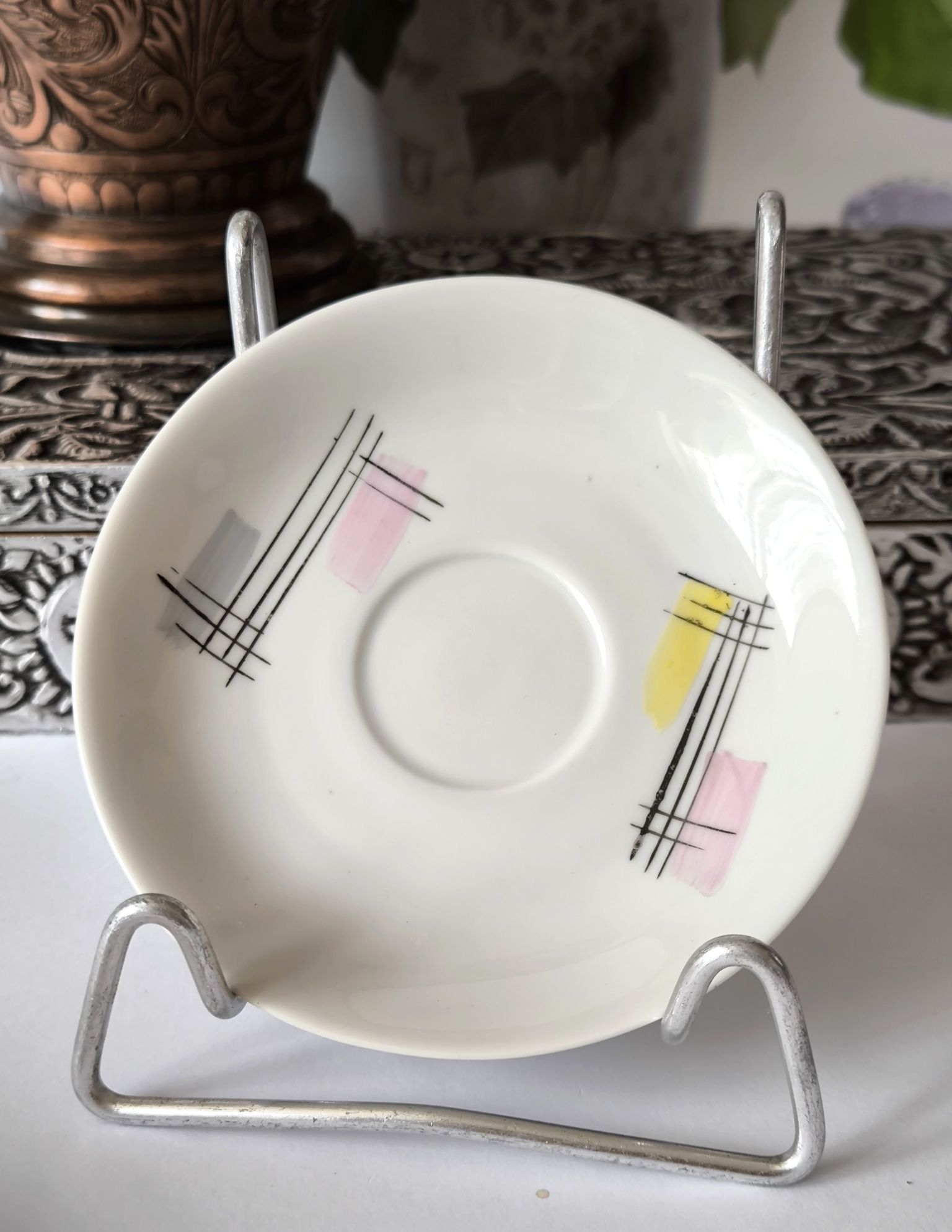 Duo Karolina pikasiak Joanna  piękna stara porcelana Potacki