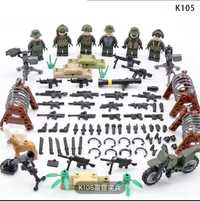 Солдатики лего Фігурки солдатів зі зброєю LEGO