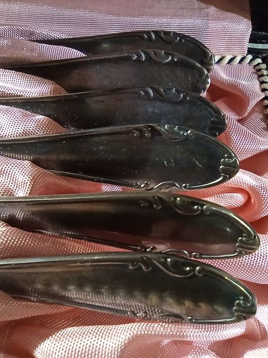 Sztućce, Łyżeczki Posrebrzane FIilefa 90 w Etui