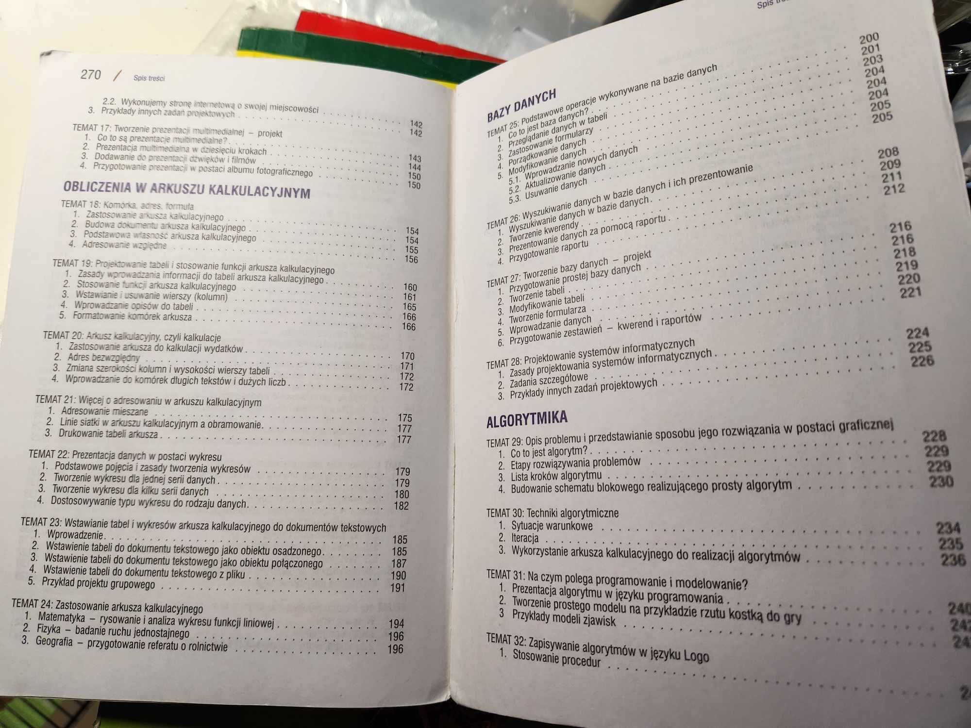 Informatyka podstawowe tematy gimnazjum Koba 2009