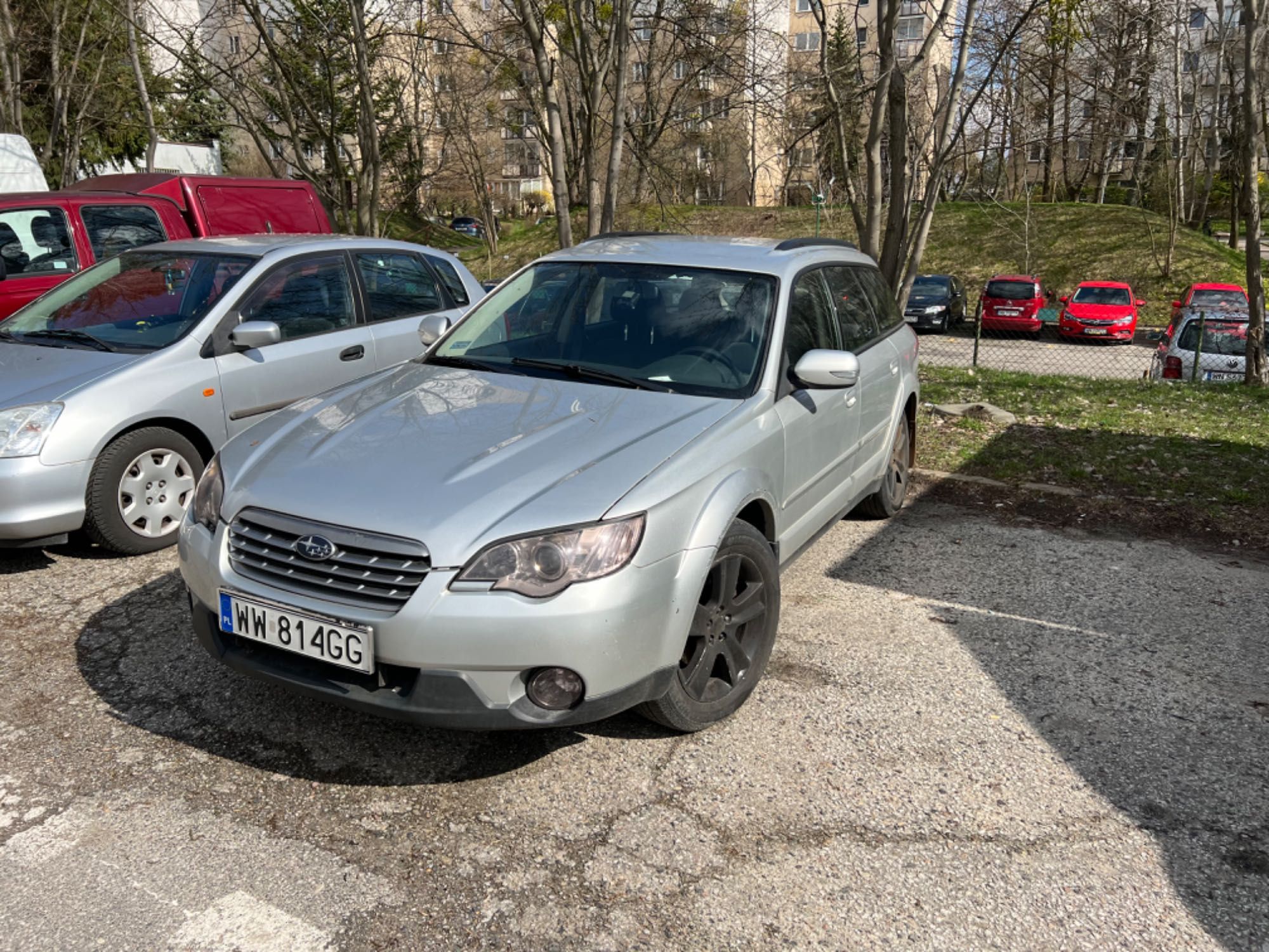 Subaru Outback facelift 2006, 2,5L benzyna, Warszawa