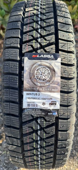Зимова шина Lassa Wintus 2 195/70R15C 104/102R 2025 року