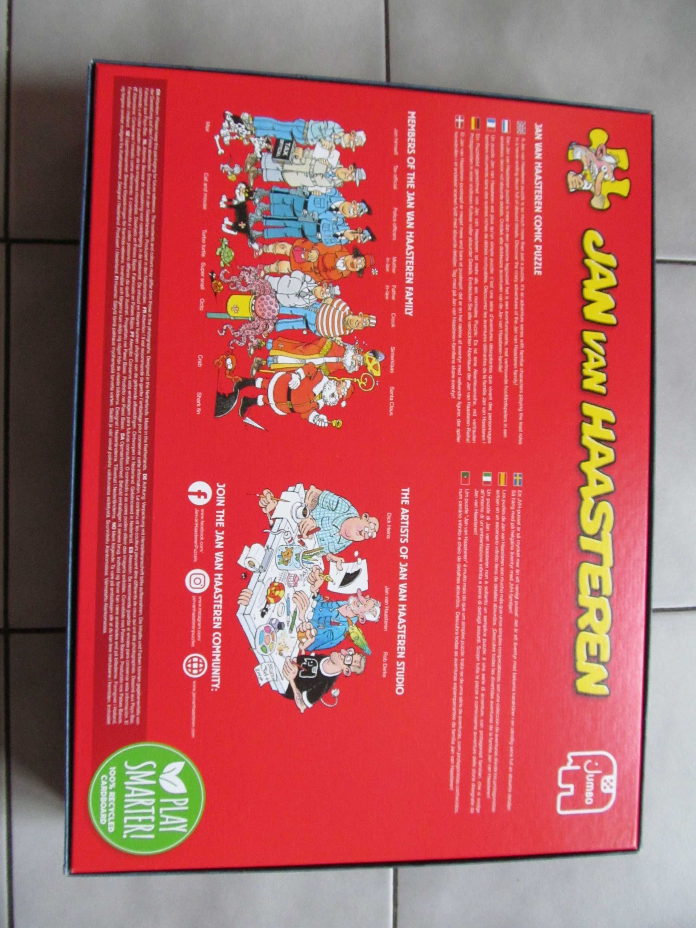 Puzzle Jumbo Jan Van Haasteren  Jumbo Goes Shopping 1000