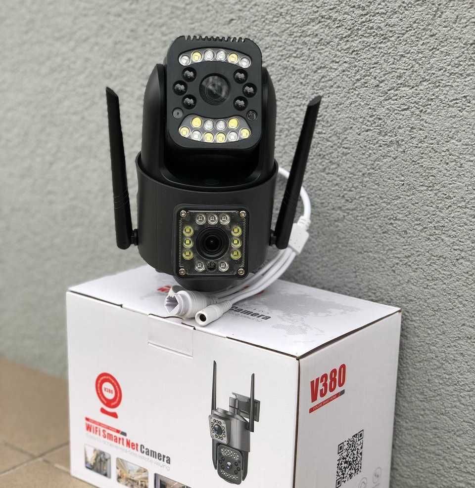 Камера видеонаблюдения уличная IP WIFI 4G Sim видеокамера ночная