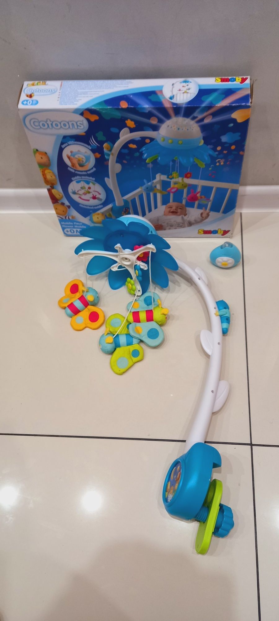 Karuzela z projektorem Smoby Cotoons jak nowa