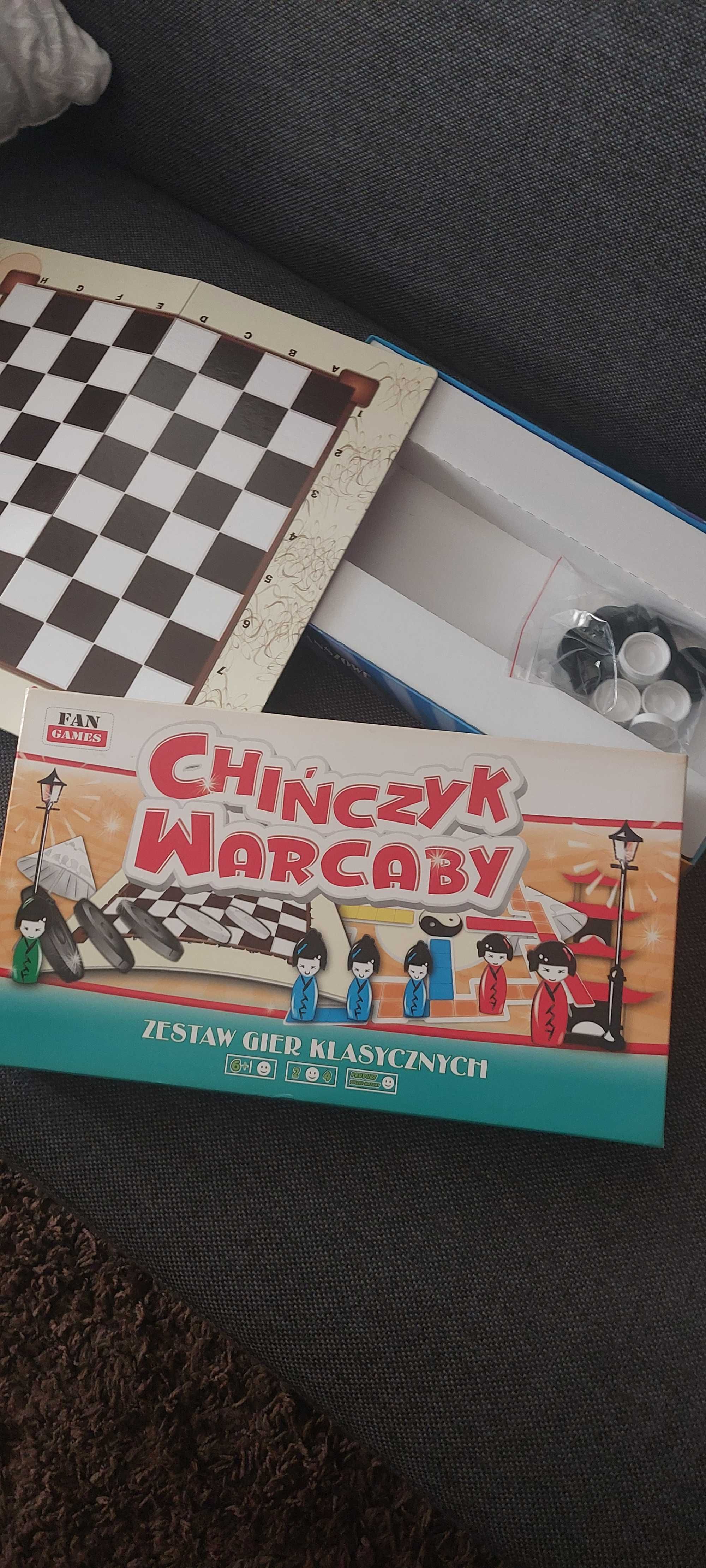 Gra planszowa - Chinczyk warcaby - Barlinek