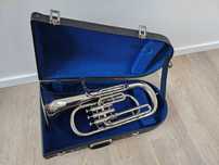 Euphonium Belgijskie, kuferał, ustnik.