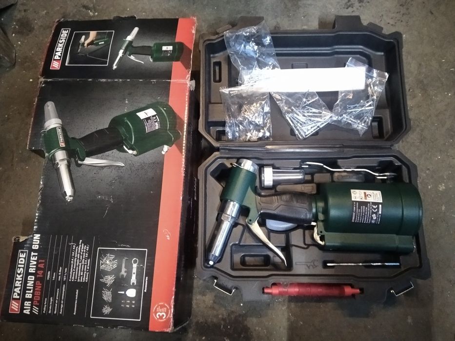 Пневматичний заклепочник, закльопочник