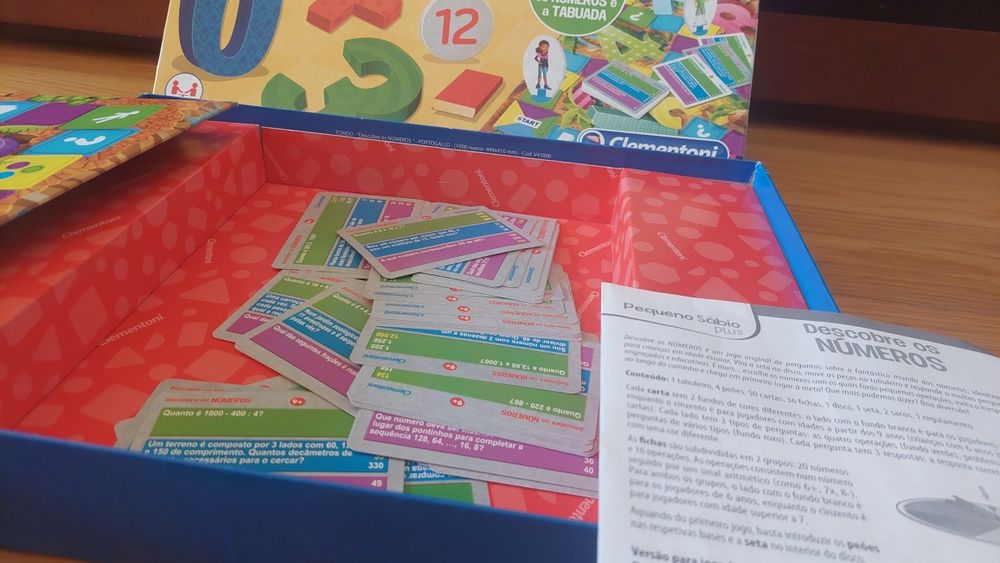 Descobre os Números - Clementoni (6-10a)