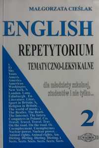 English 2. Repetytorium tematyczno-leksykalne M. Cieślak Wagros