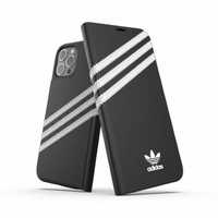 Etui Książkowe Adidas OR do iPhone 12 Pro Max 6,7" Black-White