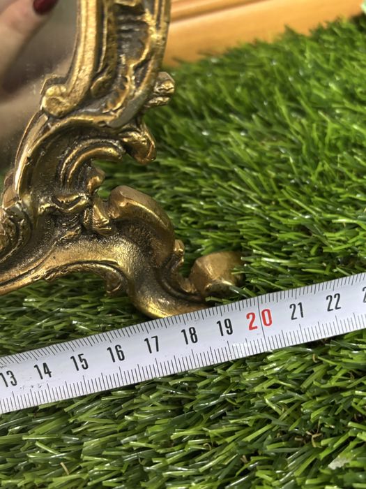 Espelho em latao antigo