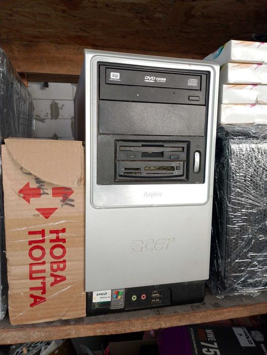 компьютер core 2 duo e8400, ddr2 4gb, 400w 160hdd 2шт