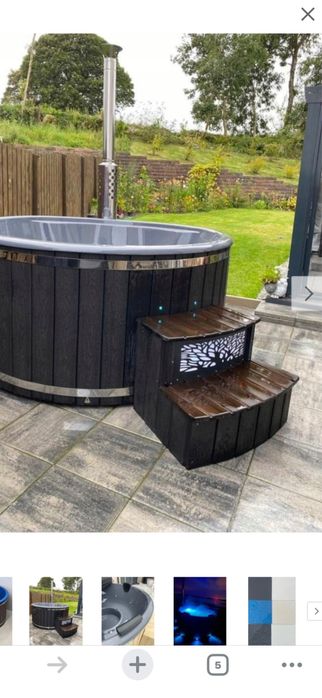 Jacuzzi, hot tuba, ruska beczka, hydro masaz kompozyt, premium.