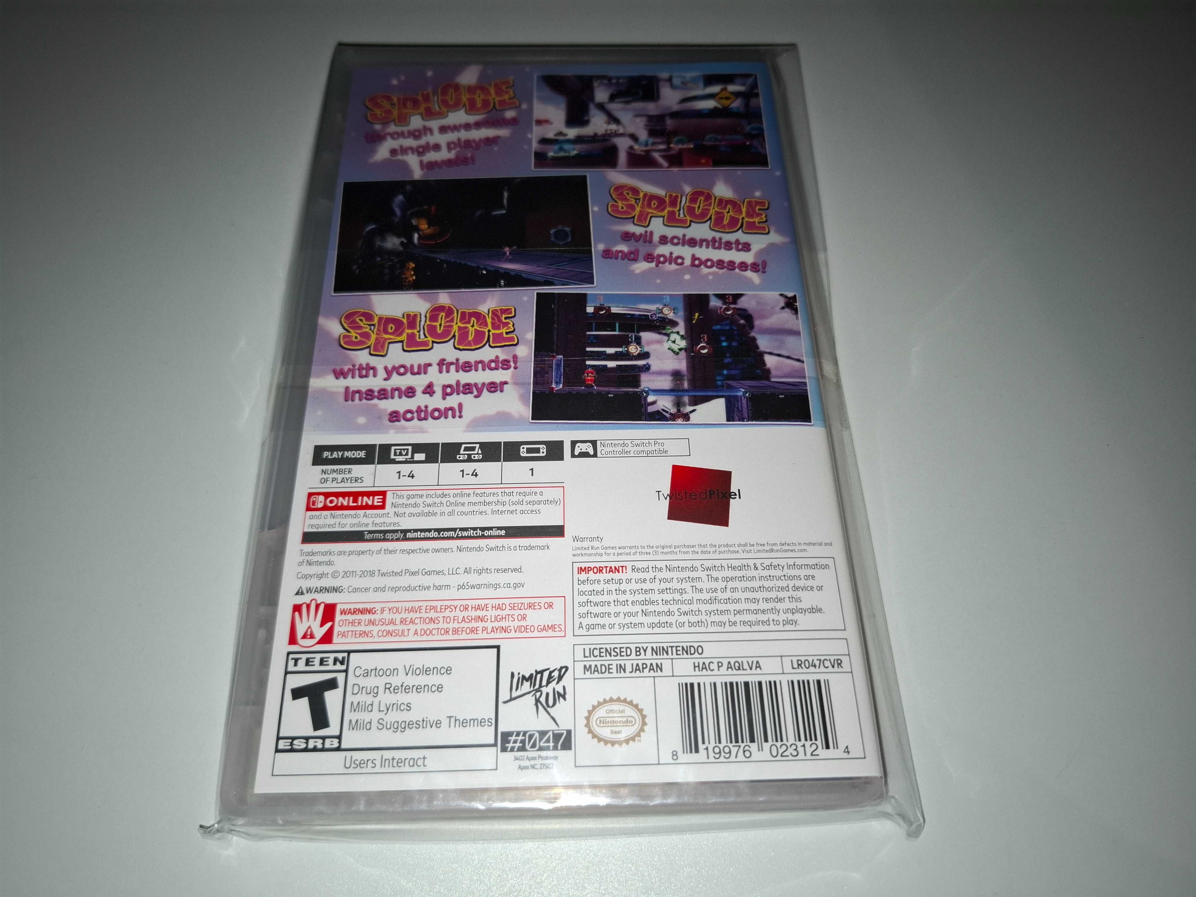 Ms. Splosion Man [Nowa] Nintendo Switch GameX Sosnowiec