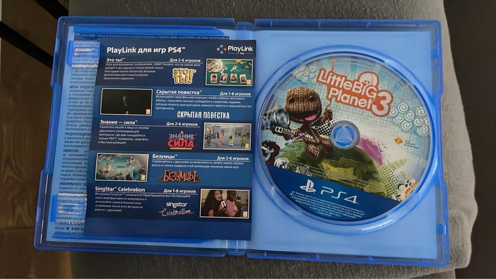 Продам диск для ps4 little big planet