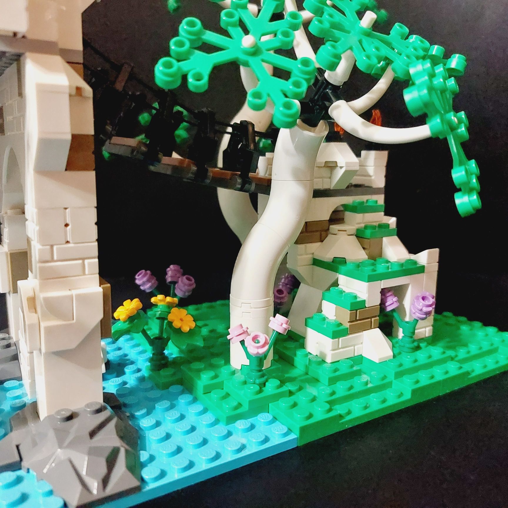 Lego Castle MOC - Ruins of Majisto house