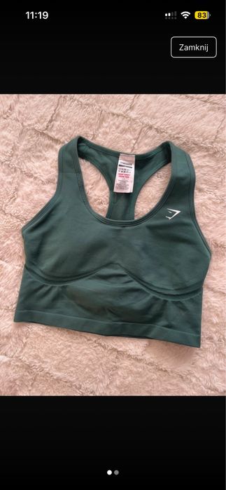 gymshark lift seamless shelf midi tank