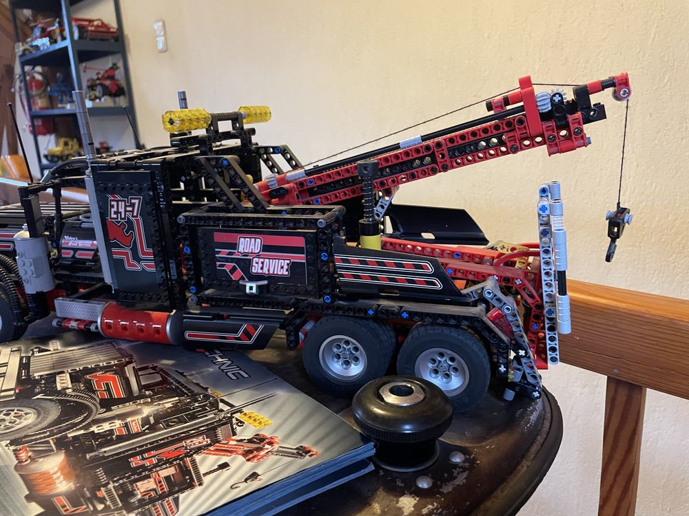 Lego technic 8285 tow truck Olbrzymi model chrome edition bdb stan