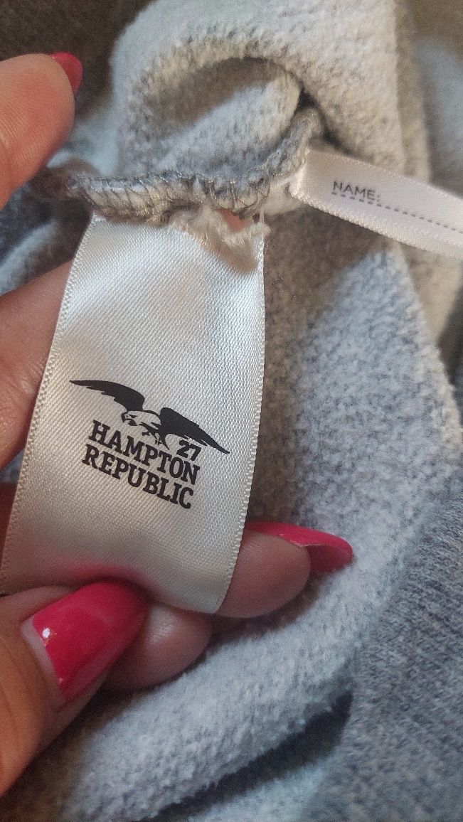 Szara bluza Hampton republika 116