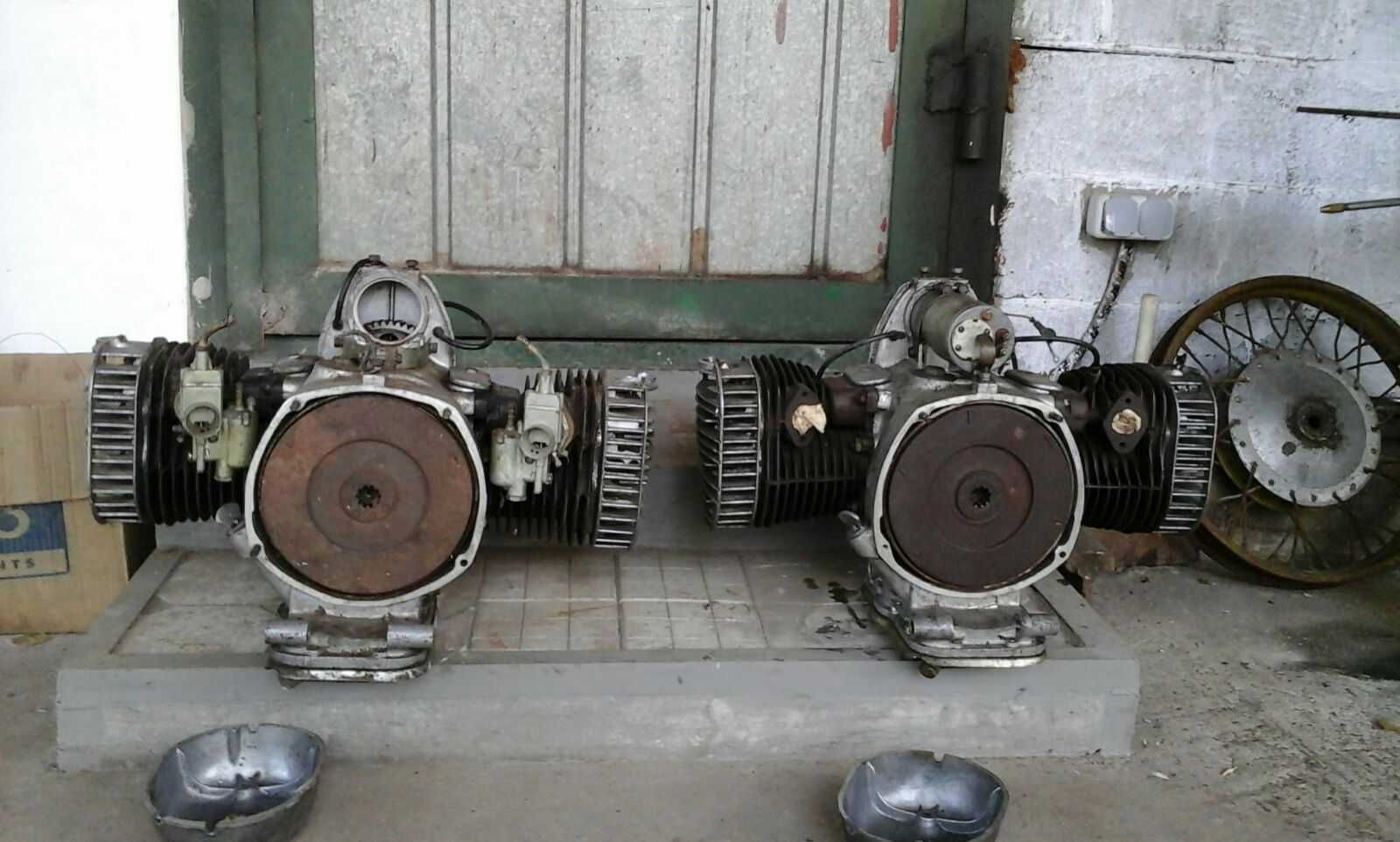 К-750  двигатель и новое детали