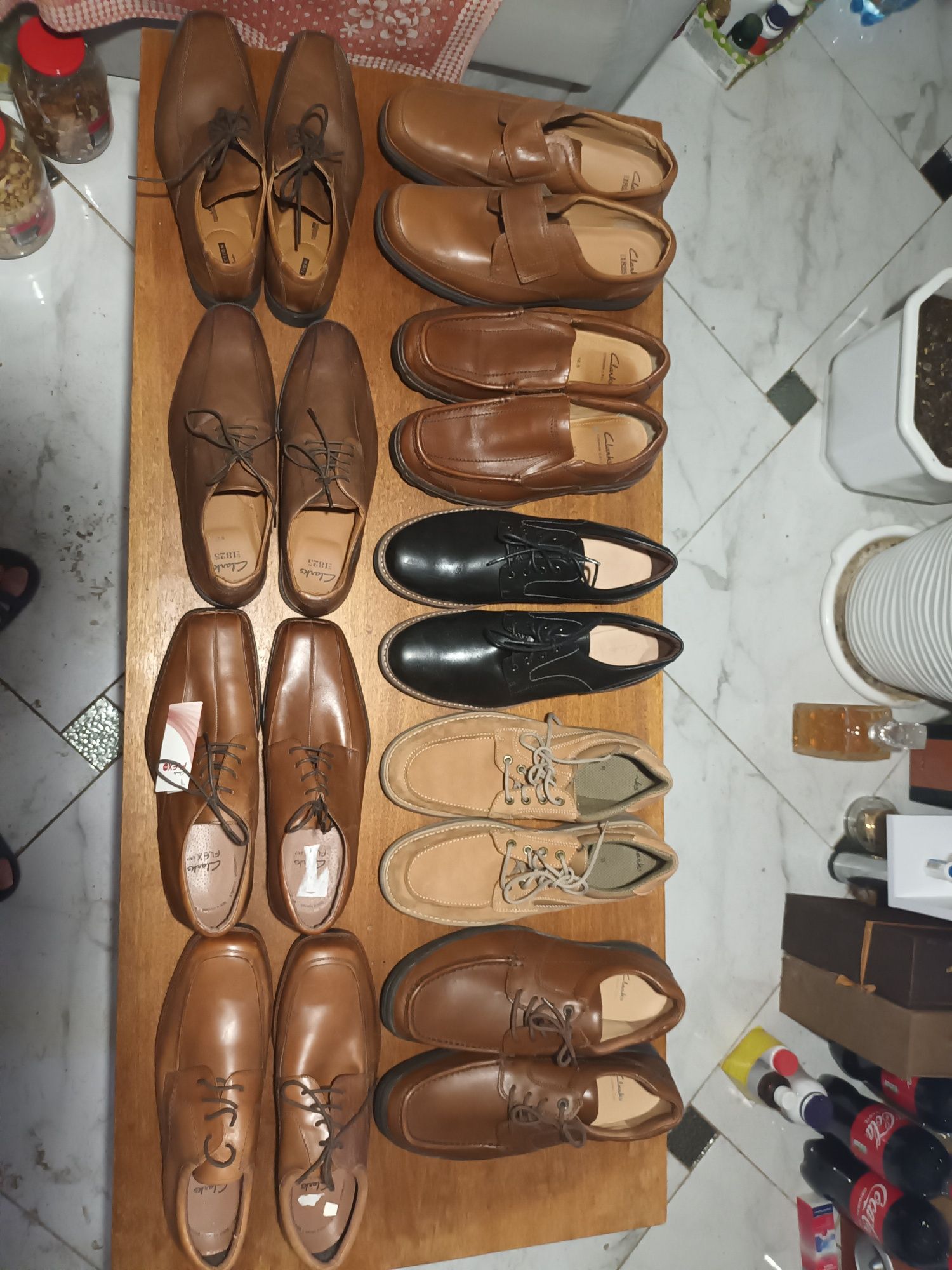 Туфли мужские Clarks кожа, новые, Англия.