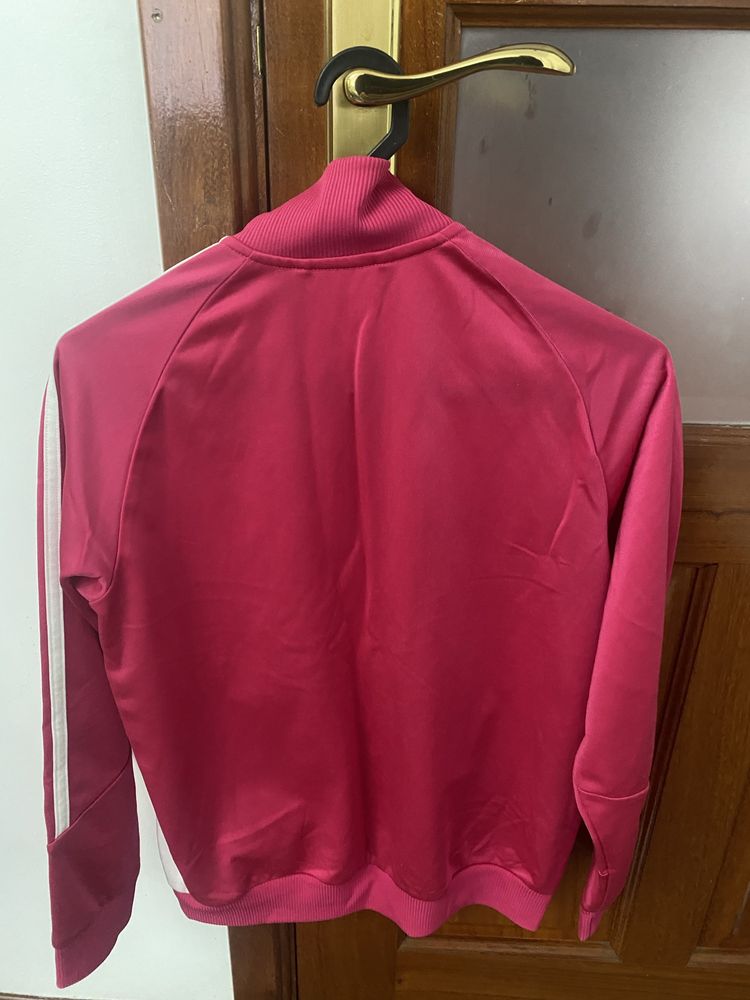 Casaco Adidaa cor de rosa