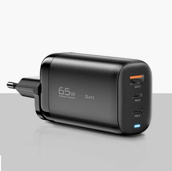 Зарядное устройство Essager 65W для ноутбука и гаджетов