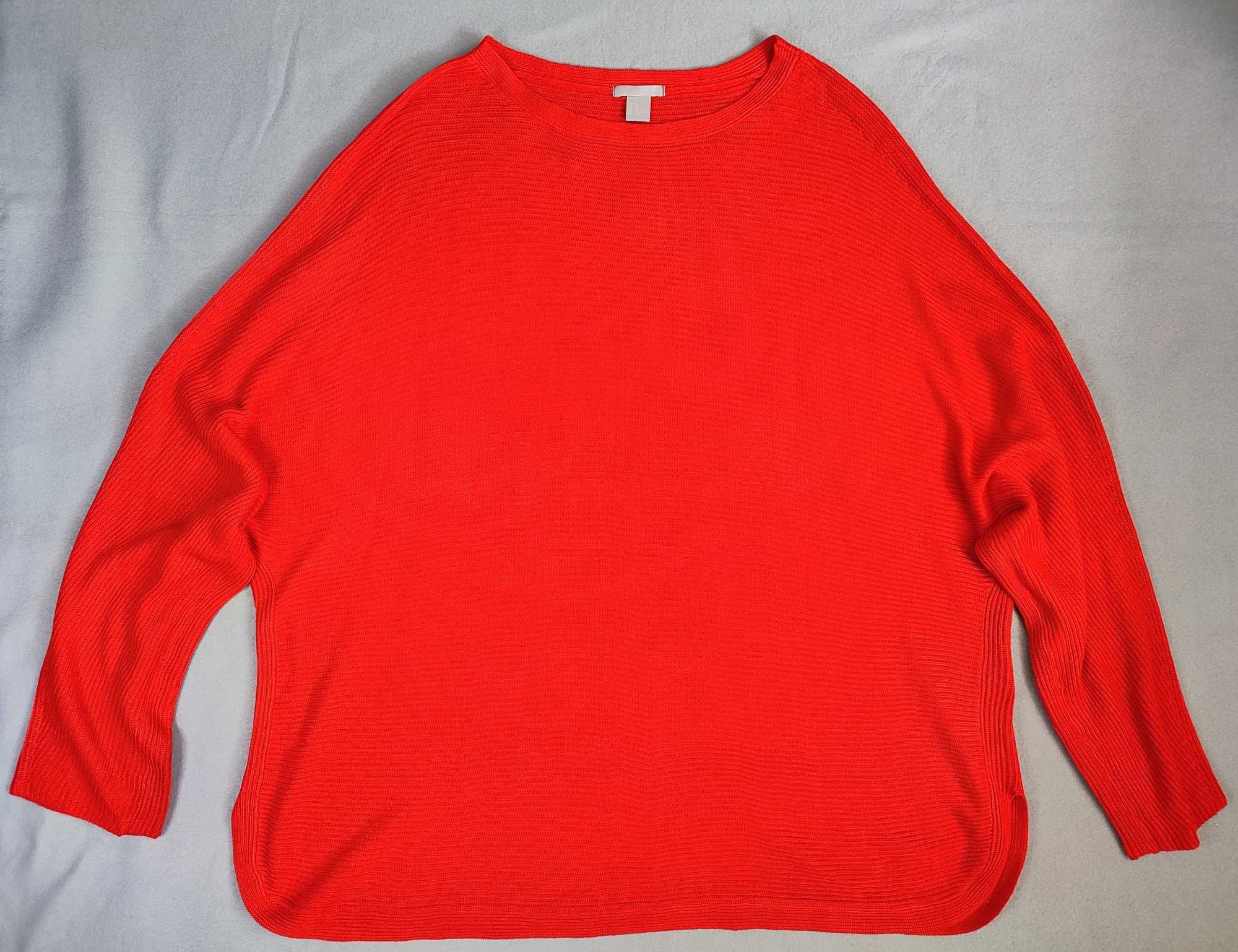 Женская кофта H&M+, 4XL (175/152А) красная