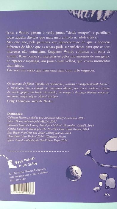 Finalmente o Verão - Mariko Tamaki & Jillian Tamaki