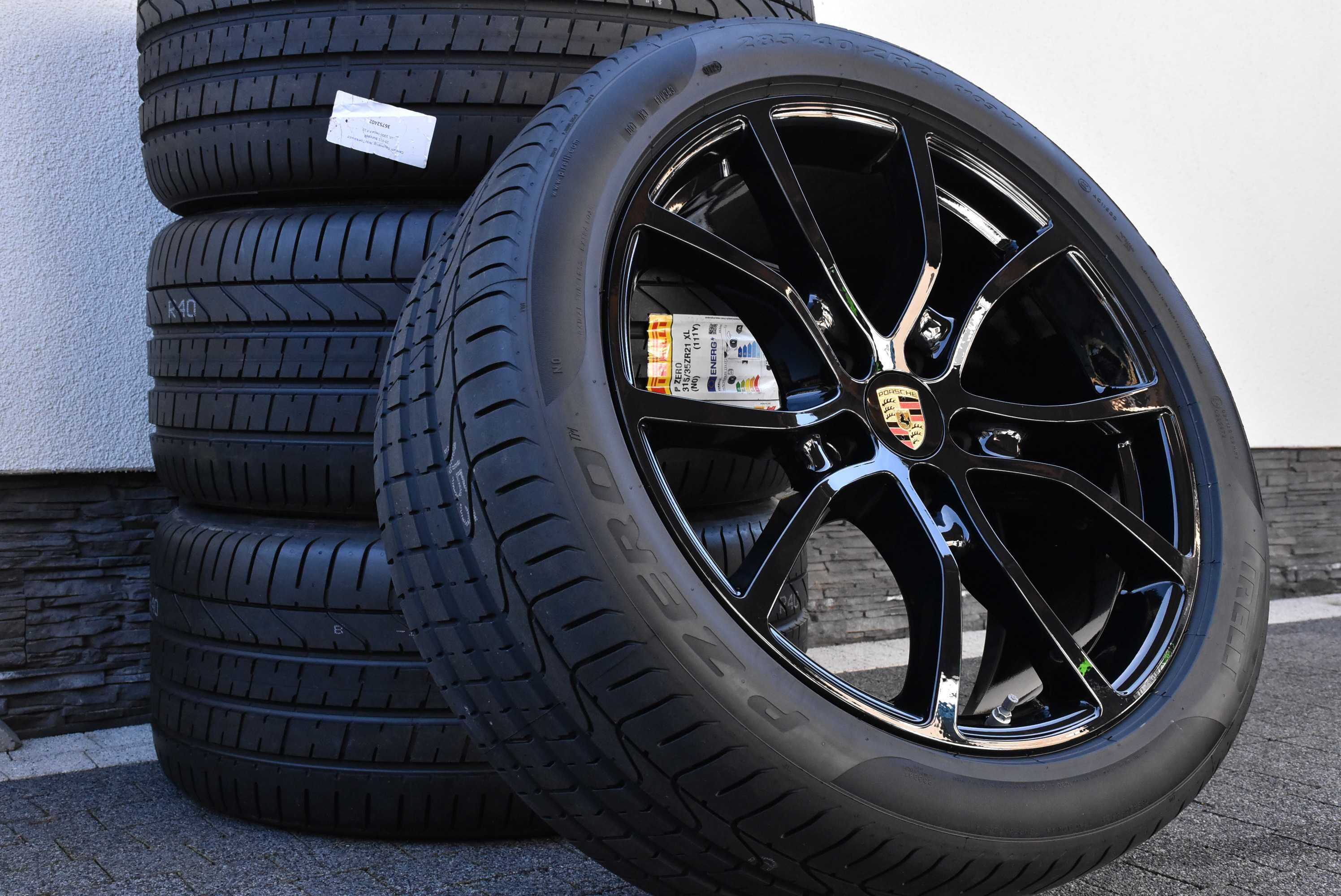 Nowe koła OEM Porsche CAYENNE E3 9Y Exclusive Design 21" Pirelli 2025r