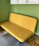 Sofa kanapa wersalka rozkładana 3 osobowa Ikea Nyhamn z pojemnikiem