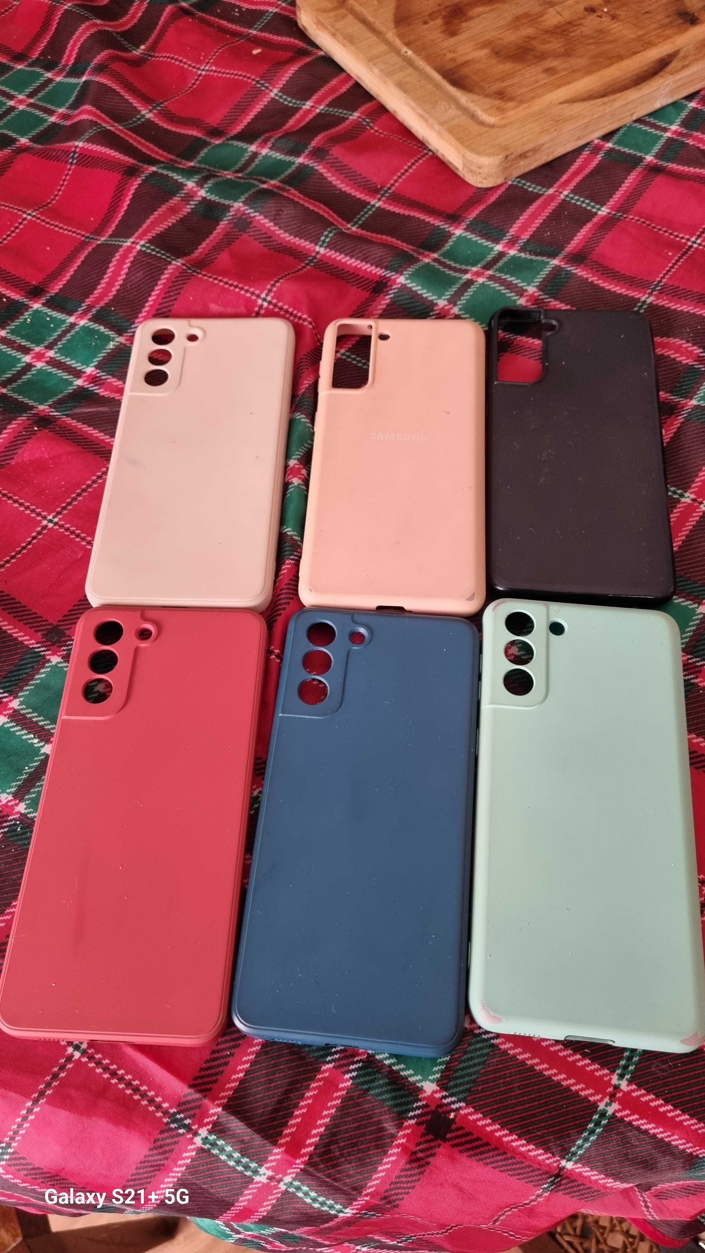 Capas pra télemovel Smasung Galaxy S21 plus  S21+ 5G usadas todas a 5€