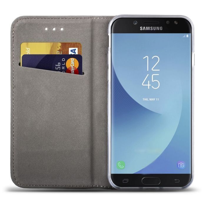 Etui Z Klapką Pokrowiec Magnet Do Samsung J5 2017 Granatowy