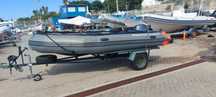 Bote inflavel 7 pessoas com motor yamaha 4 tempo  25 hp