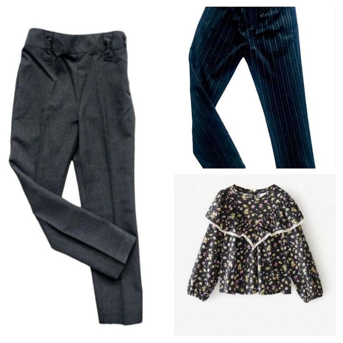 Штани до школи TU блуза Zara