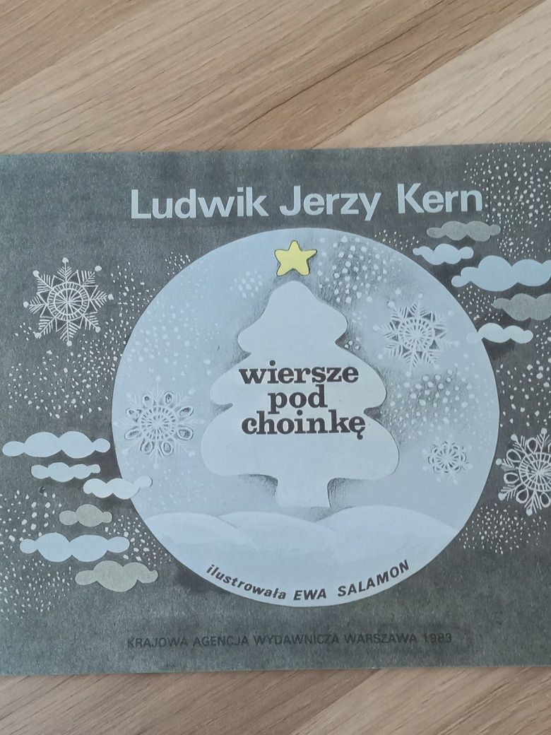Wiersze pod choinkę książka dla dzieci i nie tylko.L.J. Kern.