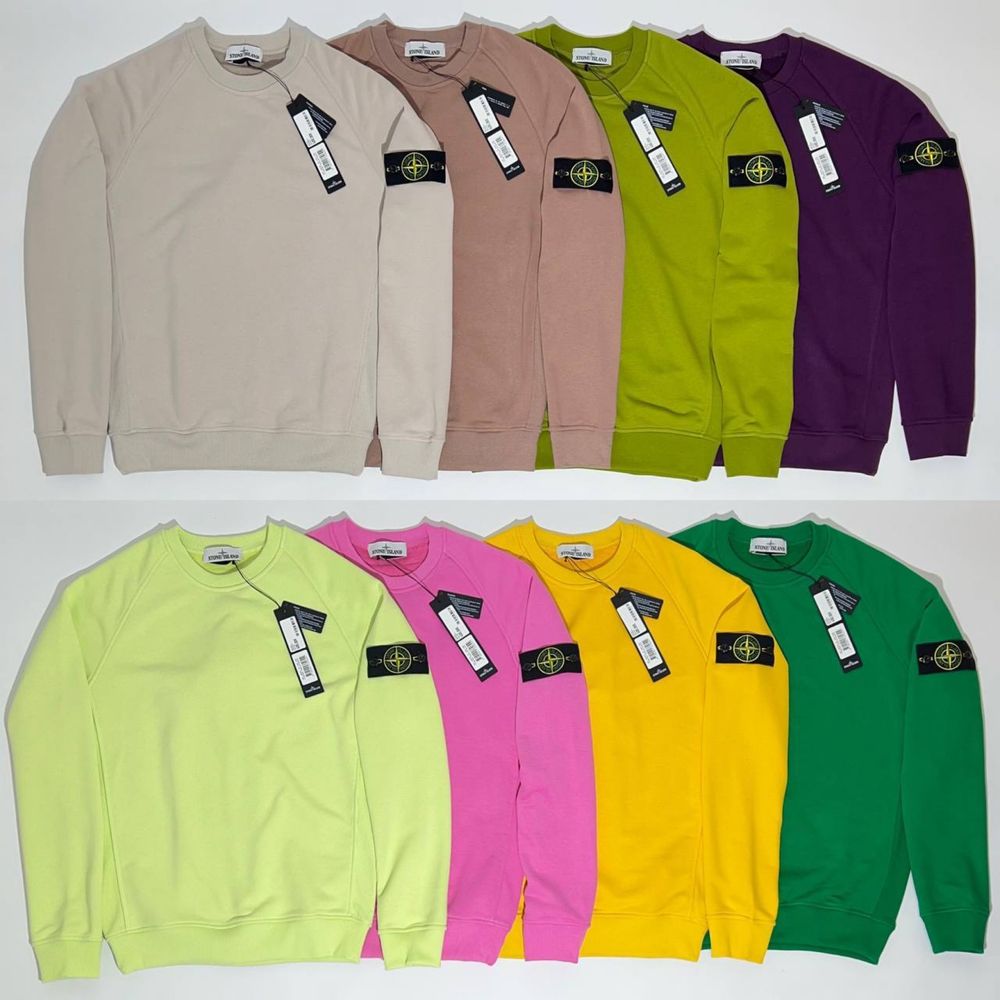 Світшот Stone Island Чоловічий | Кофта Стон Айленд | Стоник Худи