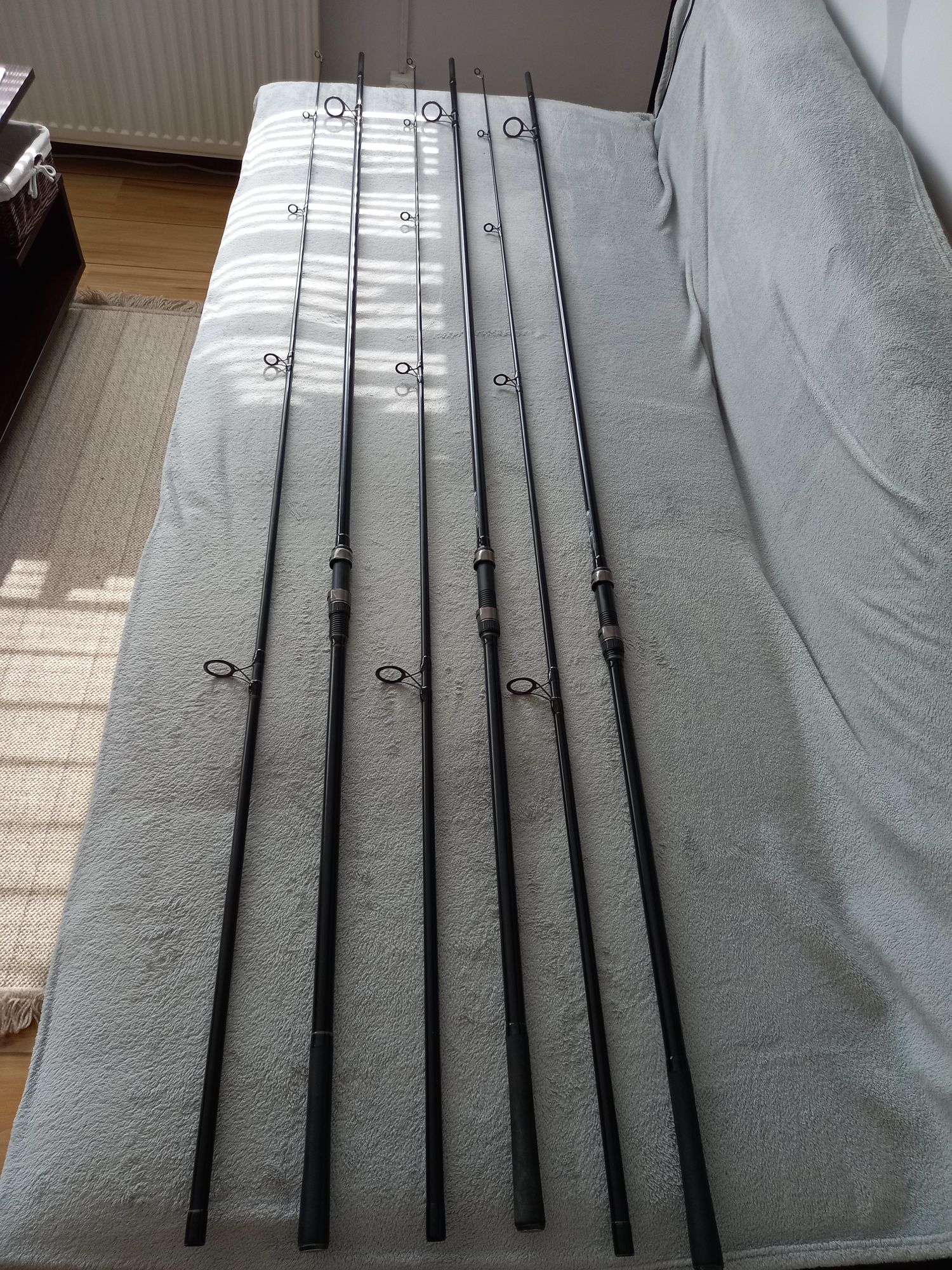 3x Fox warrior s 13ft 3.5lb +lufy