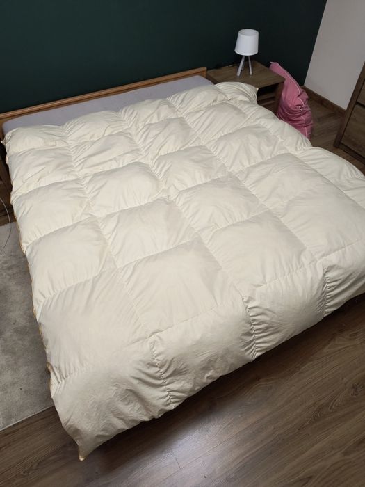 Kołdra 220x200 puch i pierze wsad 3.5 kg